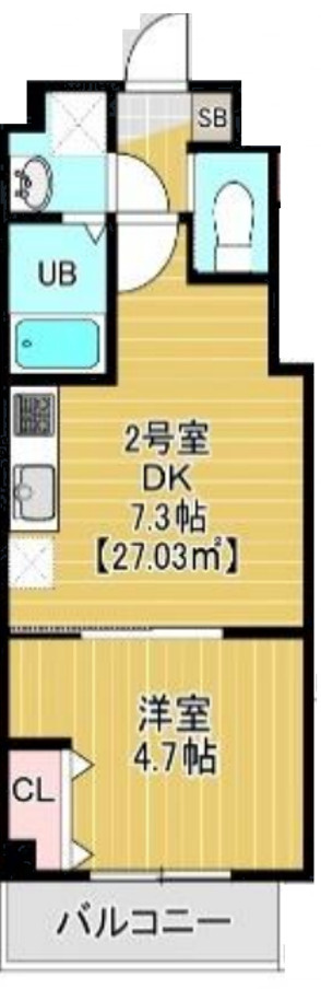 カイテキースVの間取り