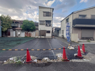 【前面道路含む現地写真】 | 足代１丁目　新築戸建