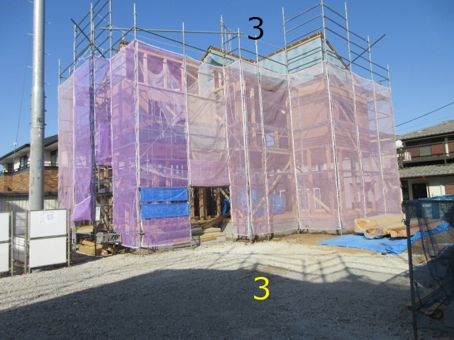 【仲介手数料無料】新築戸建　深谷市上野台2904-5（全3棟）