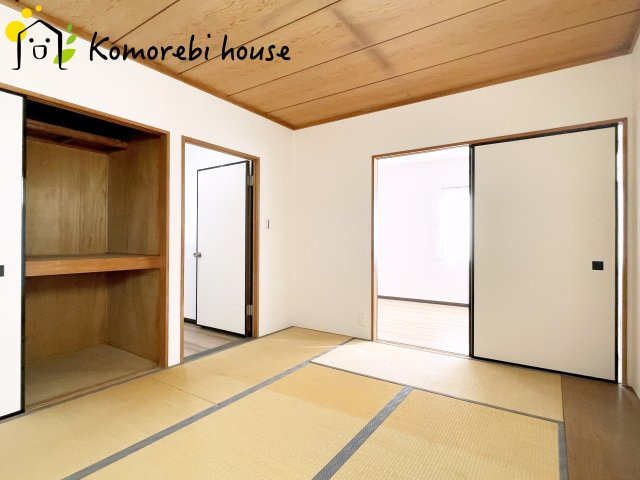 桶川市泉1丁目　中古一戸建て　の和室|和室があると落ち着いた雰囲気になりますね
