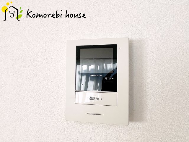 桶川市泉1丁目　中古一戸建て　の防犯設備|モニター付インターホンです
