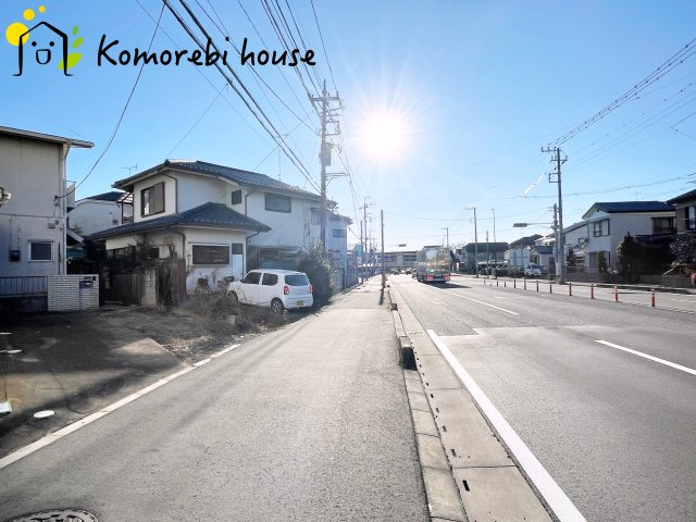 桶川市泉1丁目　中古一戸建て　の前面道路含む現地写真|前面道路含む現地写真です