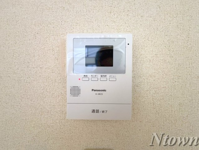 【セキュリティ】 | ペルカルロ | モニター付きです