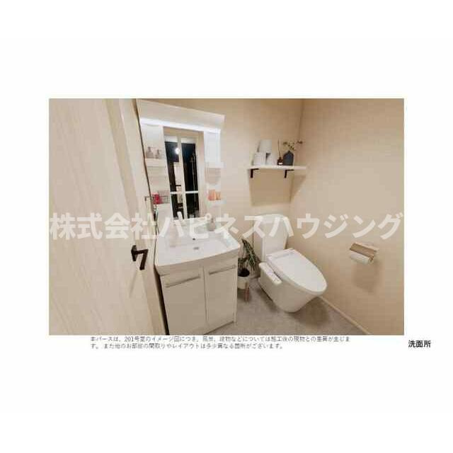 ルナモンド柏の葉(ルナモンドカシワノハ)の洗面所