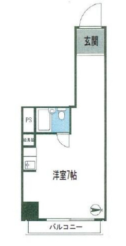 ビスハイム池袋の間取り