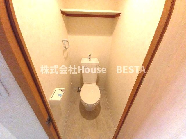 プレサンス神戸駅前グランツのトイレ