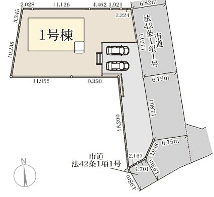 【区画図】 | 第3久喜鷲宮　LiveleGarden.S　新築戸建　全1棟　1号棟