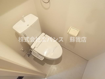 【トイレ】 | リブリ・アレイ浜野 | 落ち着いた色調のトイレです