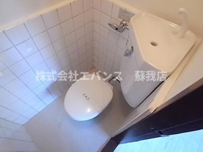 【トイレ】 | レジデンシア本千葉 | シンプルで使いやすいトイレです