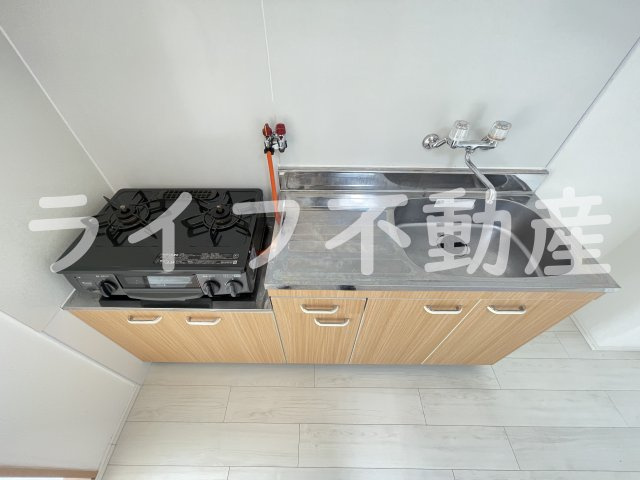 テラノコーポのキッチン|きれいなキッチンです