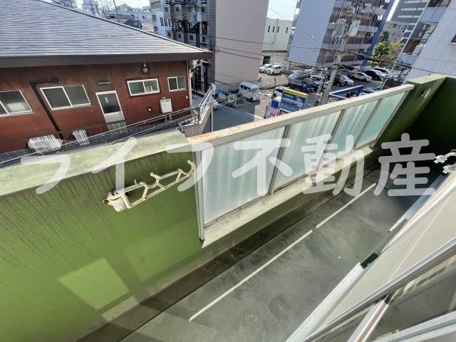 テラノコーポのバルコニー|開放的で明るい空間を演出してくれるバルコニーです