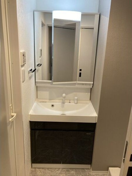 S-RESIDENCE烏森aureate(オリート)キャンペーン中の洗面所