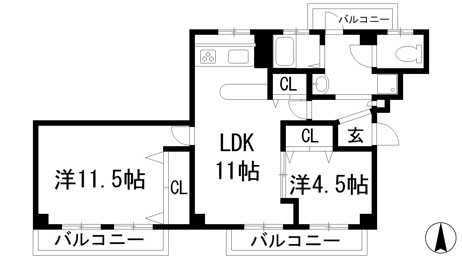 【間取り】