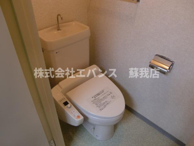 【トイレ】 | 大塚ビル | 落ち着いた色調のトイレです