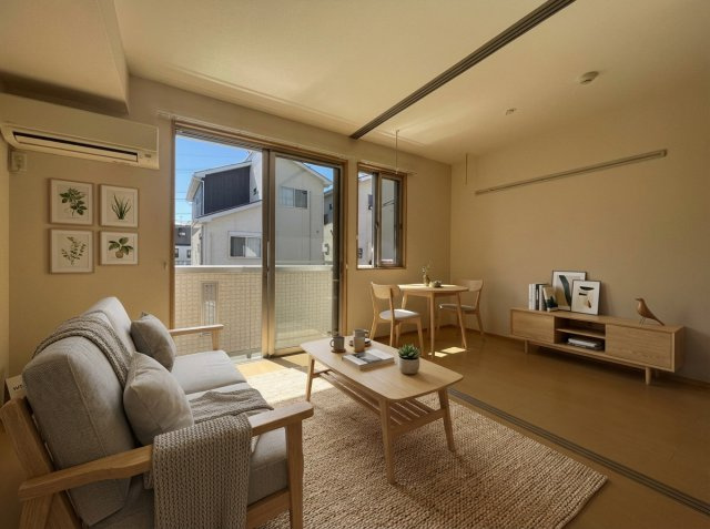 マリオーネ八千代の居間・リビング|高崎、前橋エリアのお部屋探しはエンドスケープまで！お客様の理想お聞かせ下さい♪