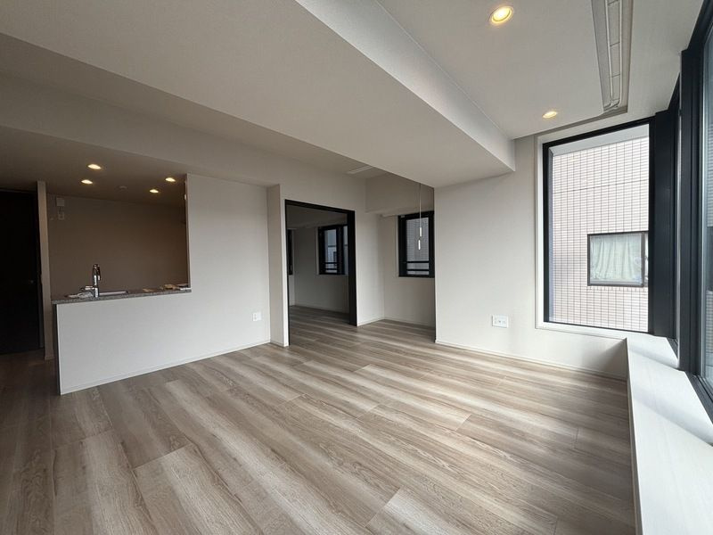 福岡市中央区荒戸１丁目の賃貸マンションの居間・リビング