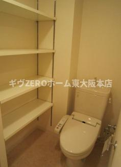 ノステルコート夕陽丘　仲介手数料無料のトイレ