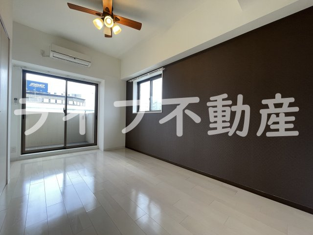 Luxe長田の居間・リビング|ゆったり過ごせるリビングです