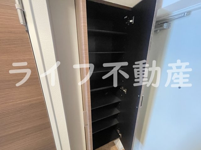 Luxe長田の収納|こまごまとしたものを収納できそうですね