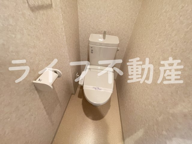 Luxe長田のトイレ|コンパクトで使いやすいトイレです