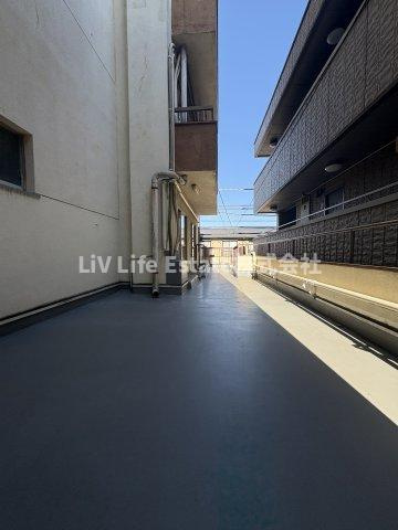 メロン武蔵野のバルコニー