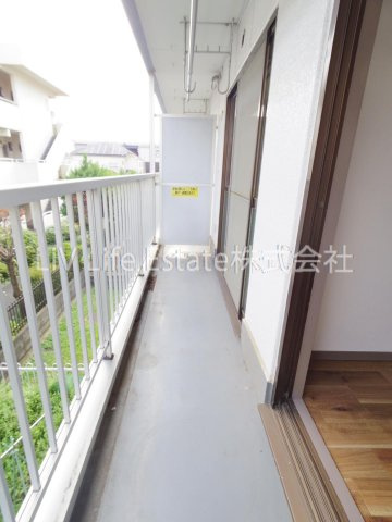 ドミール８８のバルコニー