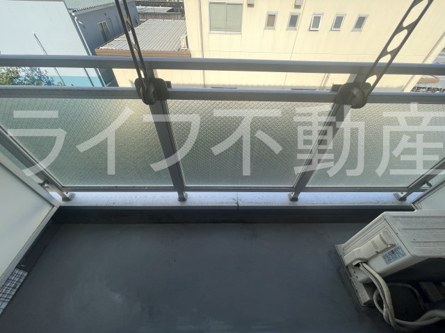 ジュネスチャイムパートⅡのバルコニー|陽当たり良好なバルコニーです