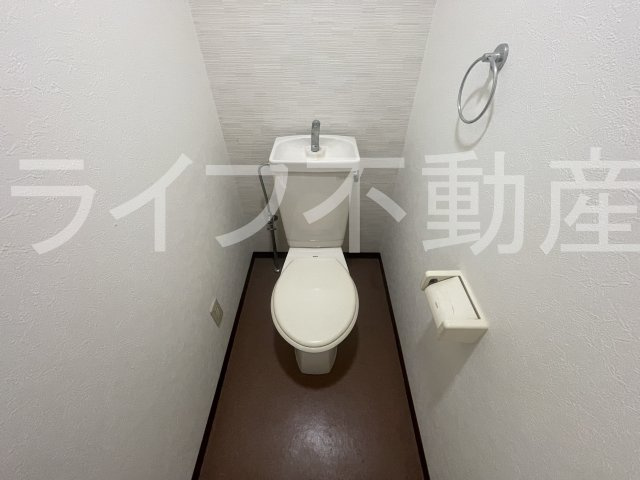 ジュネスチャイムパートⅡのトイレ|落ち着いたトイレです