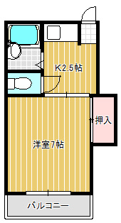 【間取り】 | ファミール西所沢
