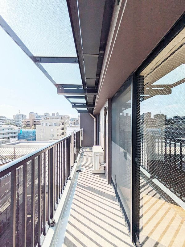 福岡市南区大楠３丁目の賃貸マンションのバルコニー