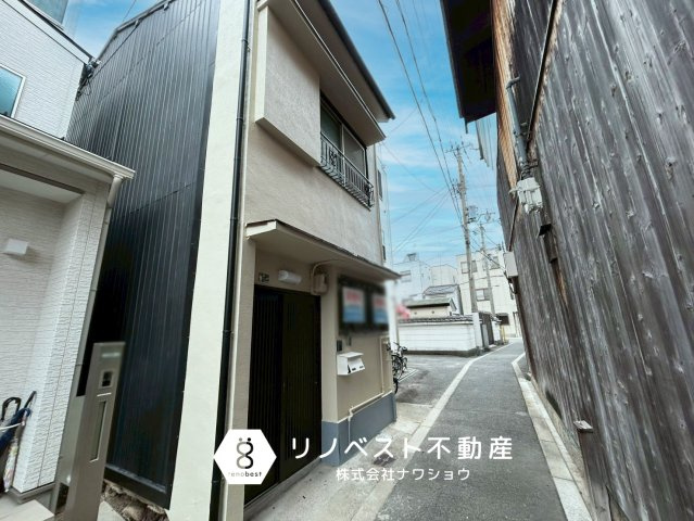 大阪市東成区東今里3丁目の外観|12月末リフォーム完成予定。