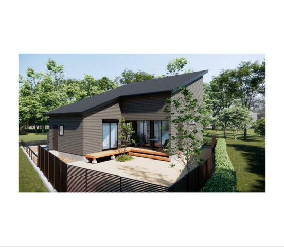 東御市滋野の外観パース