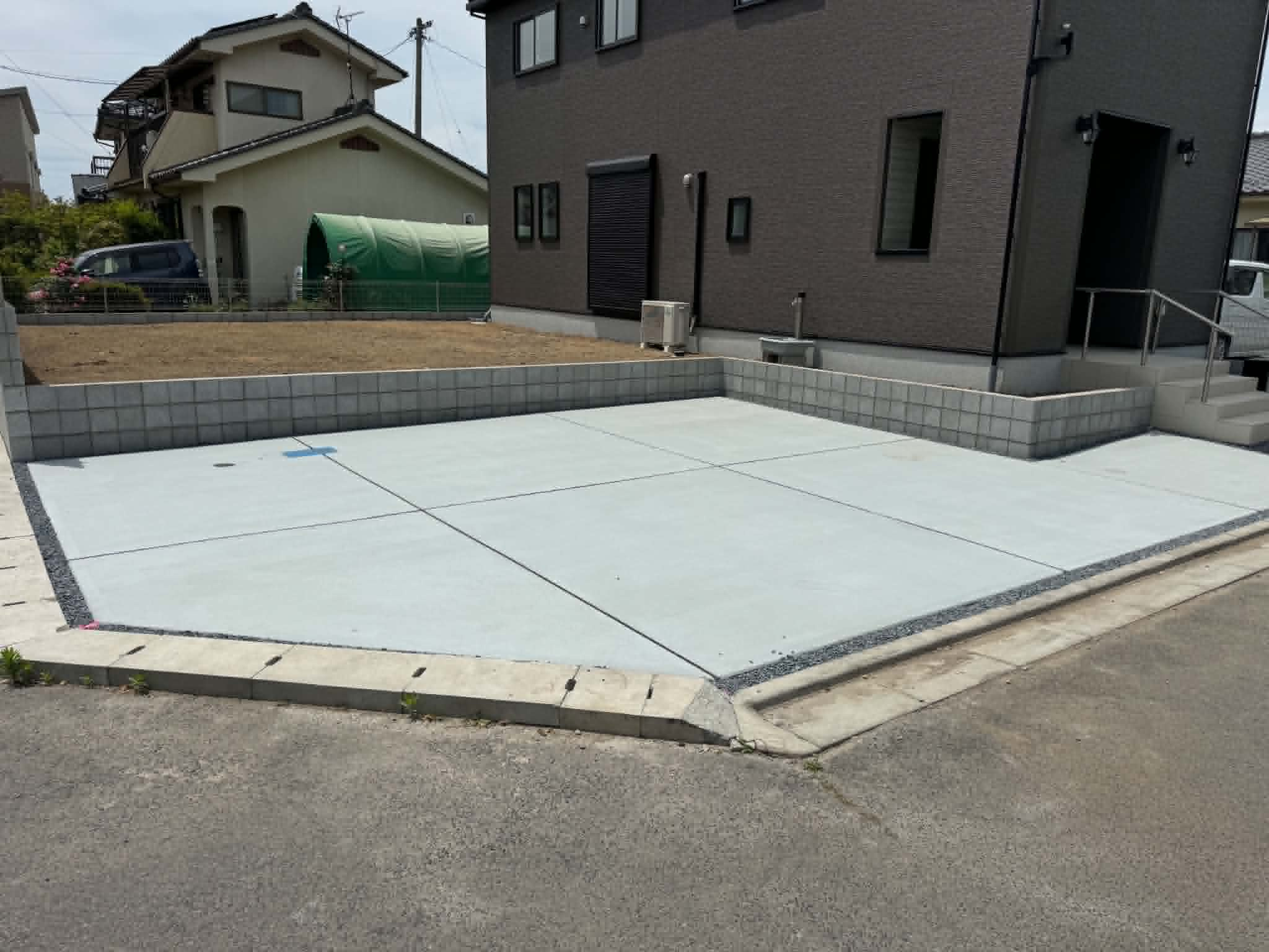 佐久市岩村田の前面道路含む現地写真