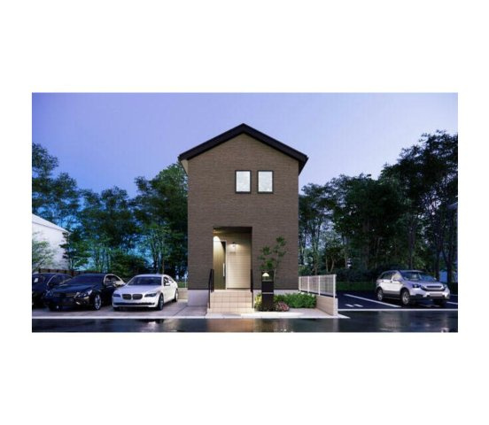 佐久市岩村田の外観パース