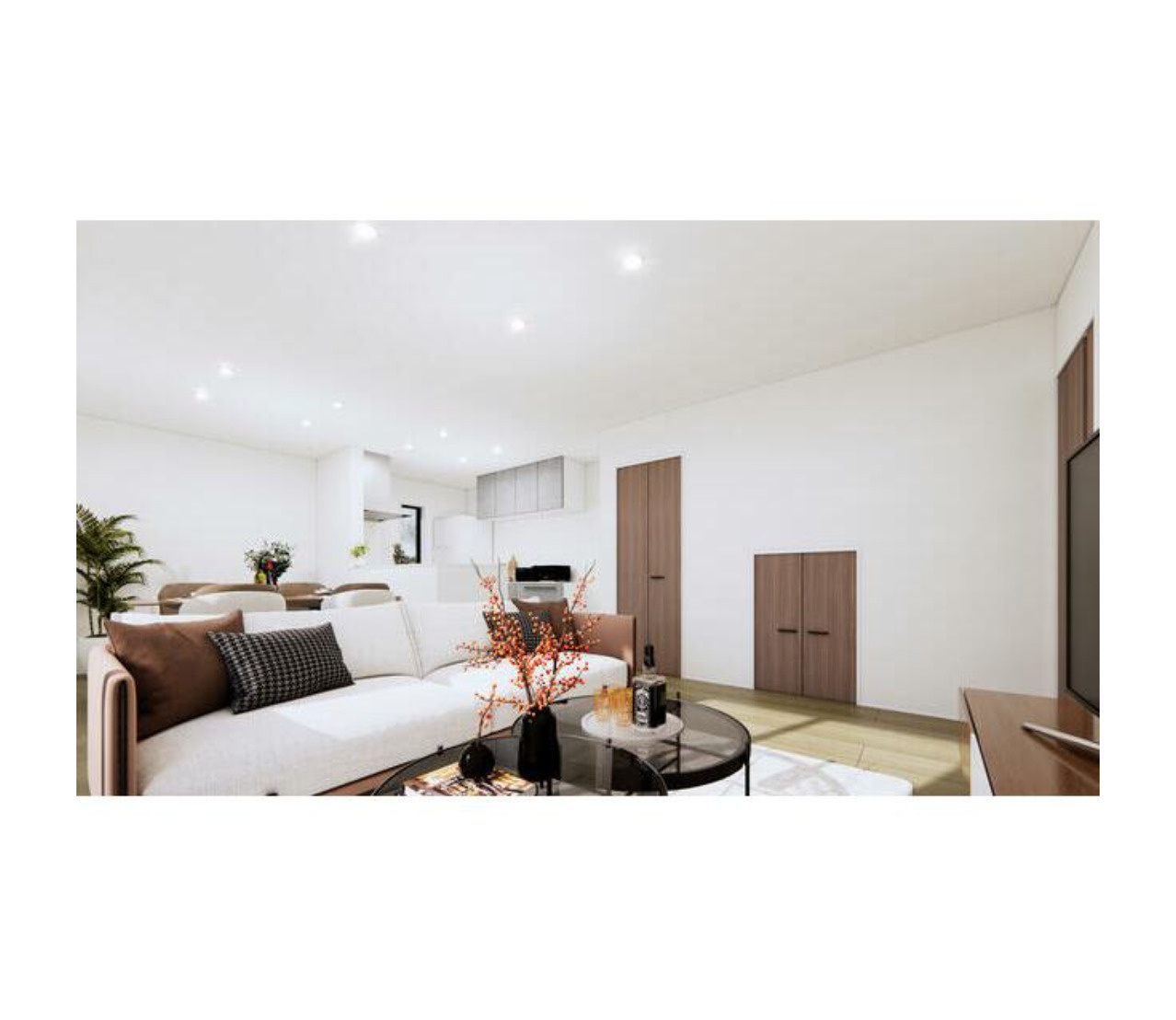 佐久市岩村田の完成予想図