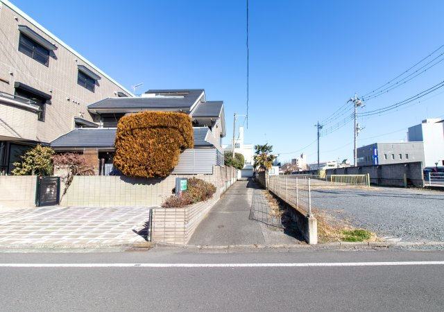 足利市通２丁目の売地の外観