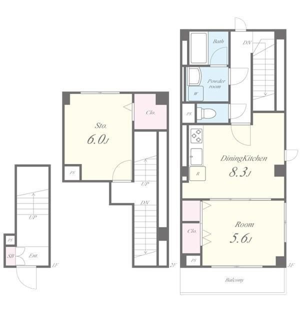 ホヌ　オハマの間取り