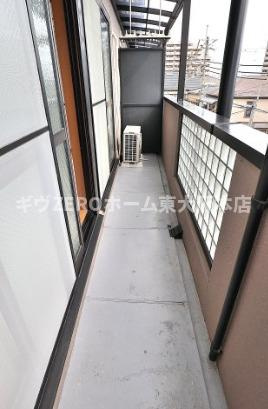 メゾン辻田のバルコニー