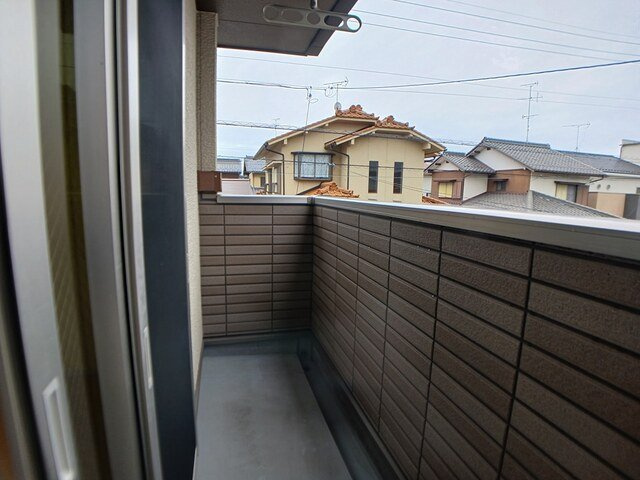 アロッジオ７２Ⅱのバルコニー