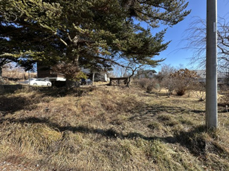 【周辺】 | 【北杜市小淵沢町上笹尾】西側に南アルプスが望める土地 | 西側の道から撮影