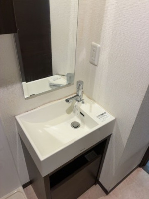 【洗面所】 | AQUE1 | ゆったりとスペースのある洗面所