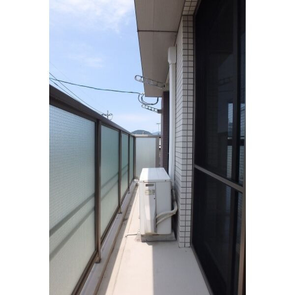 ステラ白木原のバルコニー