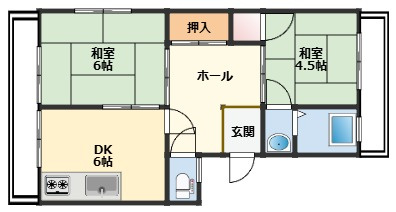 【間取り】 | マンションチヅル