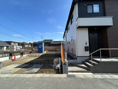 【前面道路含む現地写真】 | ブルーミングガーデン 木更津市金田東4丁目