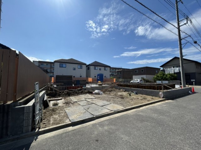 【前面道路含む現地写真】 | ブルーミングガーデン 木更津市金田東4丁目