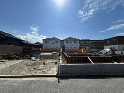 【前面道路含む現地写真】 | ブルーミングガーデン 木更津市金田東4丁目