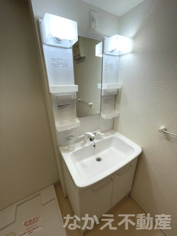 【洗面所】 | コンパクトで使いやすい洗面所