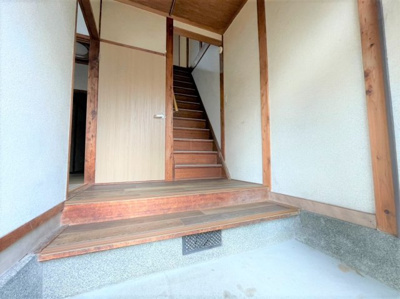 【玄関】 | 紫竹栗栖町貸家