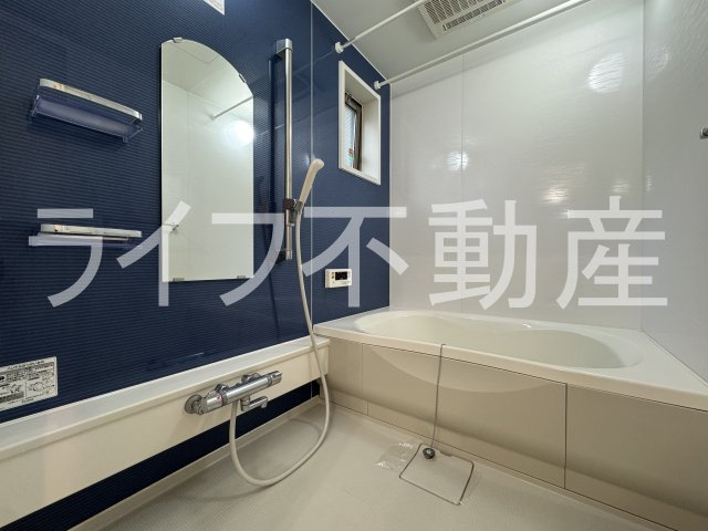 ＭＪハイツ稲田上町の浴室|日々の暮らしに欠かせないお風呂です