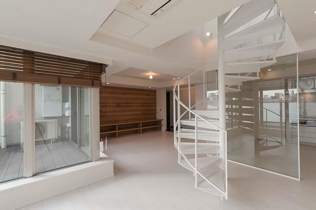 六本木エムケイアートレジデンスの居間・リビング|※写真は同タイプ住戸です。